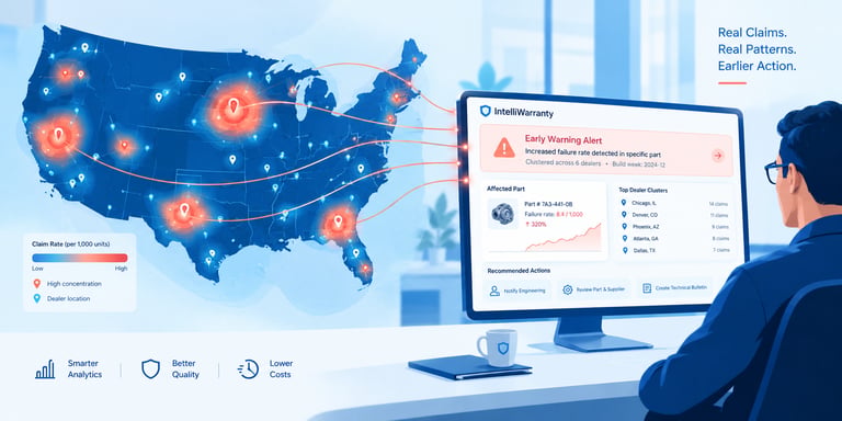 Early Warning Warranty Claims Analytics Dashboard